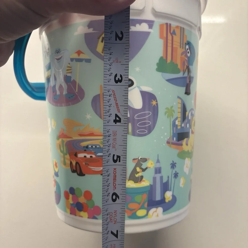 Disney Parks Pixar Fest Popcorn Bucket Set Cars Monster inc Up